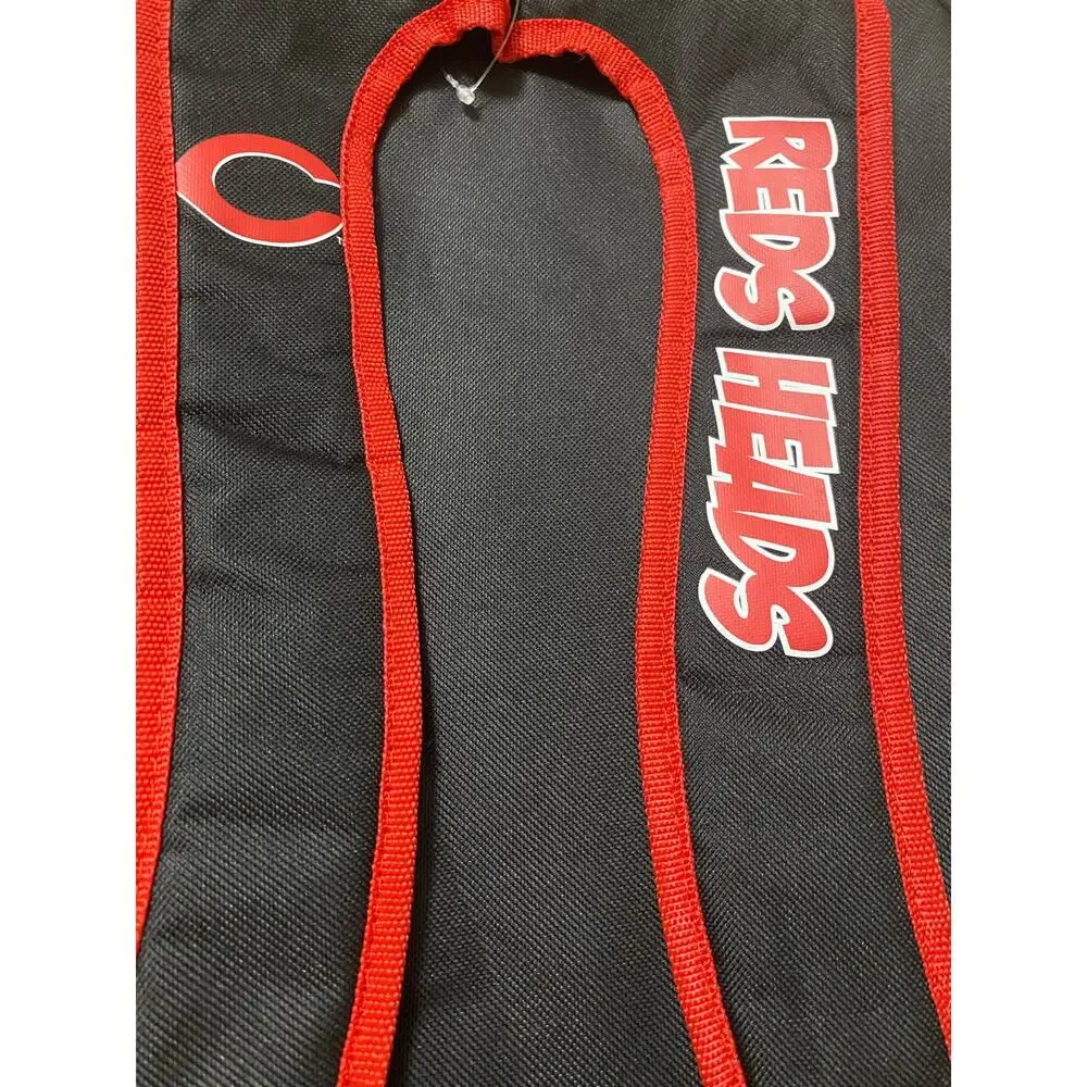 Red Heads Cincinnati Reds Backpack Side Pockets Full Size